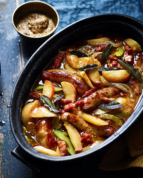 sausage-and-cider-casserole-with-apples-and-sage image