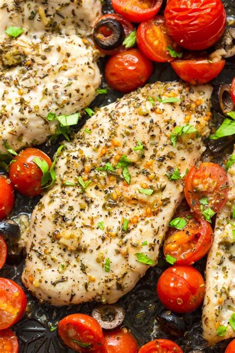 baked-italian-chicken-with-cherry-tomatoes-a-saucy image