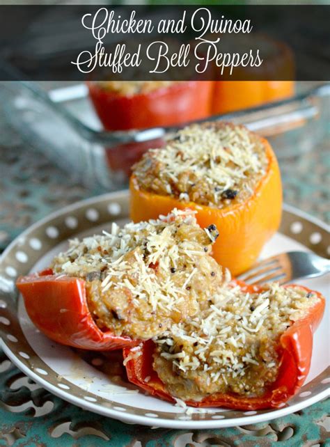 chicken-and-quinoa-stuffed-bell-peppers-sofabfood image