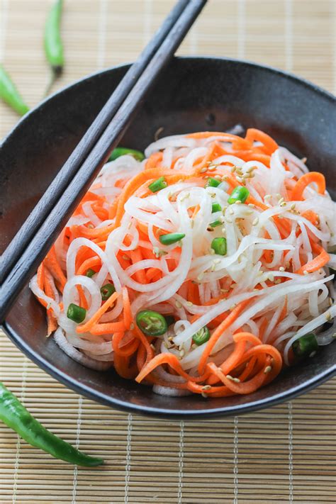 carrot-and-daikon-radish-salad-spice-the-plate image