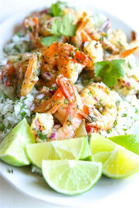 salsa-verde-shrimp-with-cilantro-rice-delish image