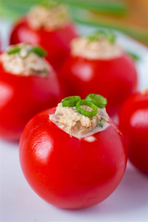 tuna-stuffed-tomatoes-daily-dish image