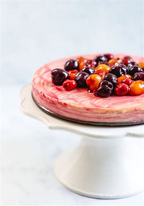 triple-cherry-cheesecake-fruit-recipe-oregon-fruit image