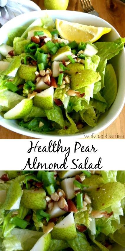 healthy-pear-almond-salad-two-raspberries image