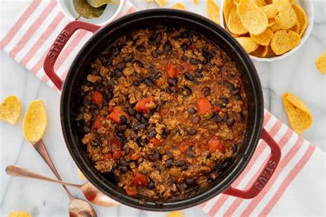 thick-chili-oven-baked-ground-beef-chili image