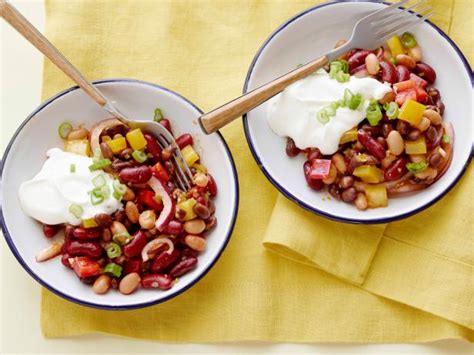 spicy-3-bean-chili-salad-recipe-cooking-channel image