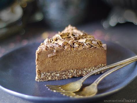 no-bake-chocolate-espresso-fudge-cake-vegan image