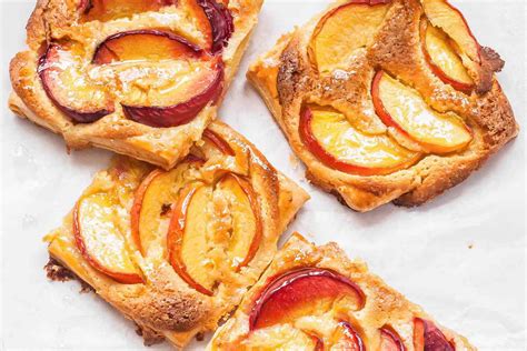 peach-frangipane-puff-pastry-tarts-recipe-simply image