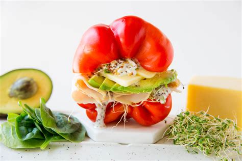 the-ultimate-bell-pepper-sandwich-perfect-keto image