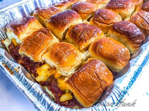 mac-cheese-topped-pulled-pork-sliders-house-hunk image