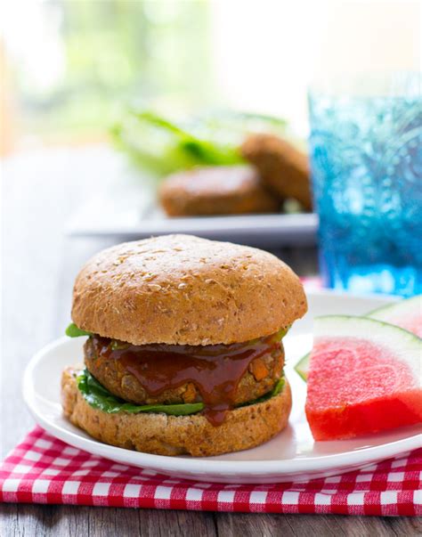 bbq-lentil-and-sweet-potato-burgers-making-thyme image