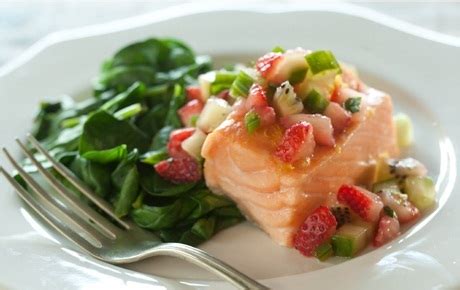 baked-salmon-recipe-with-strawberry-salsa-go-dairy image