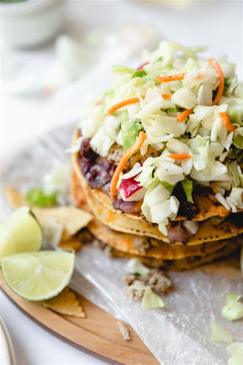 healthy-loaded-taco-salad-tostadas-how-to-make image