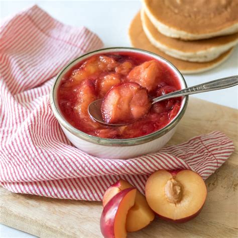 easy-plum-compote-recipe-veggie-desserts image