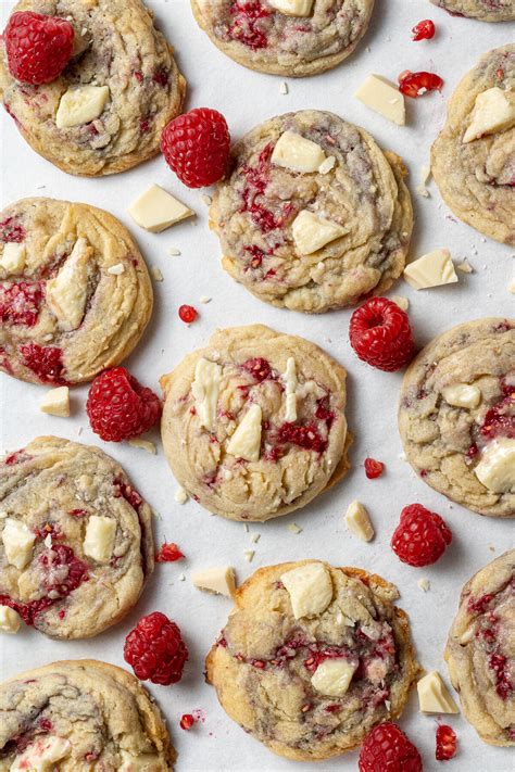 white-chocolate-and-raspberry-cookies-cookie-dough image