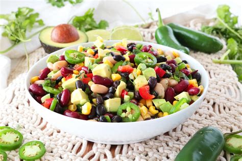 mexican-bean-salad-recipe-the-anthony-kitchen image