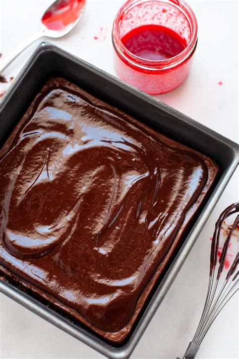 chocolate-raspberry-cheesecake-bars-foodtasia image