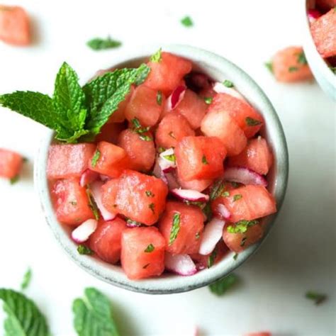 easy-watermelon-mint-salad-recipe-the-kitchen-girl image