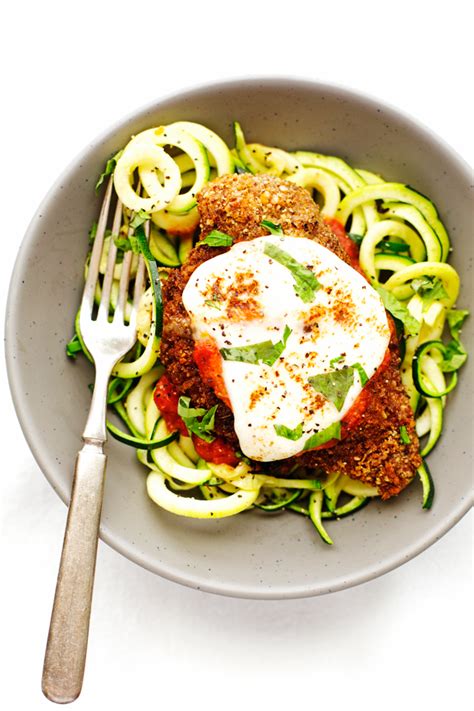 walnut-crusted-healthy-chicken-parmesan-with-zoodles image