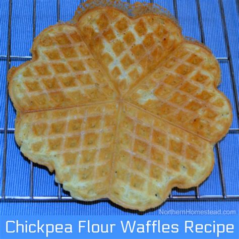 chickpea-flour-waffles-recipe-northern-homestead image