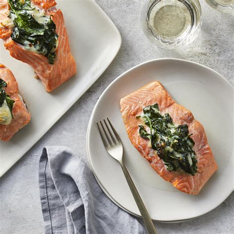 creamed-spinach-stuffed-salmon-recipe-eatingwell image