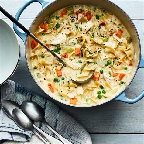 creamy-chicken-noodle-soup-with-rotisserie-chicken image
