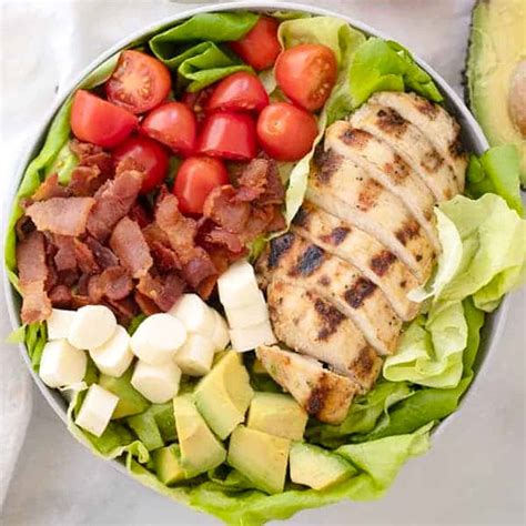 grilled-chicken-blt-salad-recipe-the-carefree-kitchen image