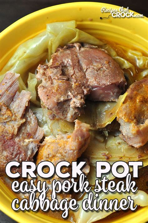 easy-crock-pot-pork-steak-cabbage-dinner image