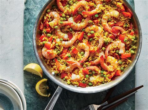 shrimp-paella-recipe-cooking-light image