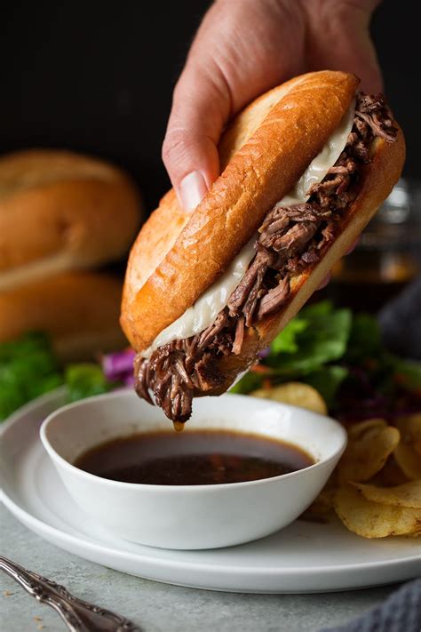 french-dip-sandwich-slow-cooker-method-cooking image