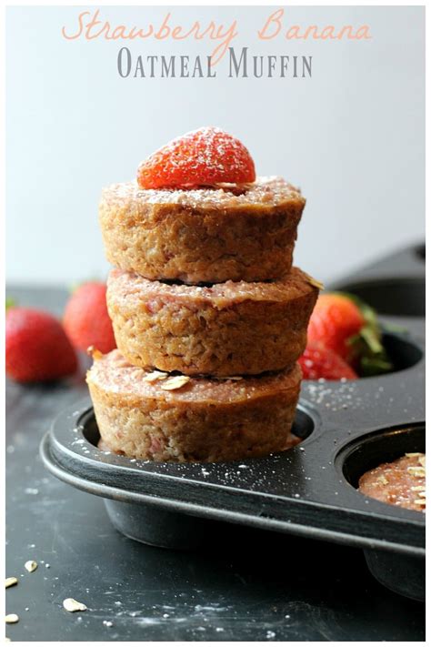 healthy-strawberry-banana-oatmeal-muffins-garden image
