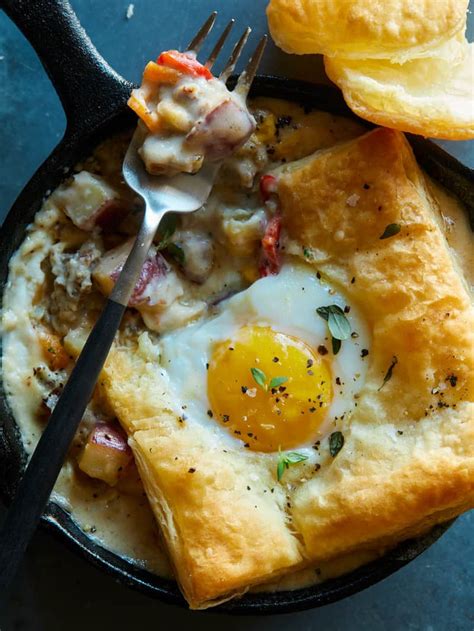breakfast-pot-pies-spoon-fork-bacon image