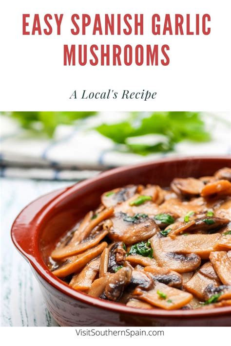 easy-spanish-garlic-mushrooms-recipe-visit-southern image