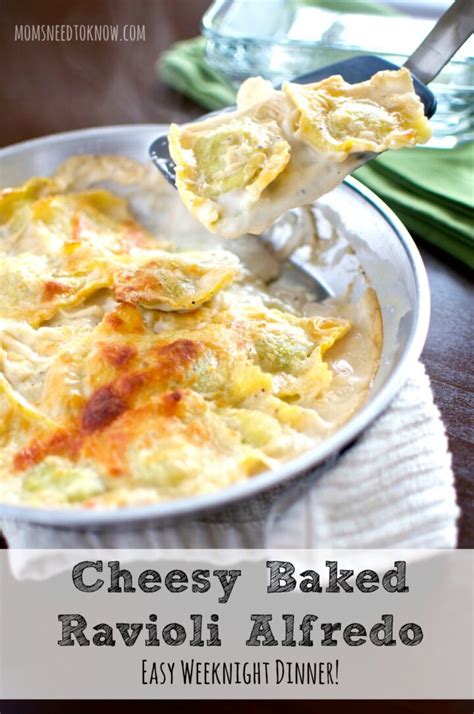 cheesy-baked-ravioli-alfredo-recipe-moms-need-to image