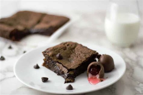 best-chocolate-covered-cherry-brownies-small-batch image