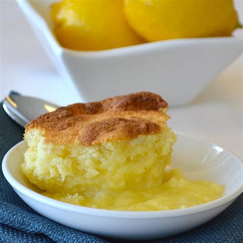 baked-lemon-pudding-cake-recipe-land-olakes image