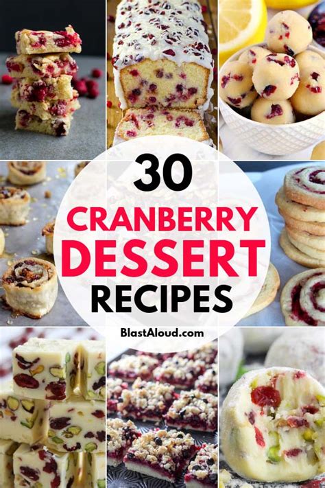 30-delicious-cranberry-dessert-recipes-holiday-desserts image