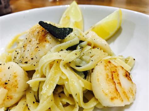 seared-scallop-pasta-with-browned-butter-sage image