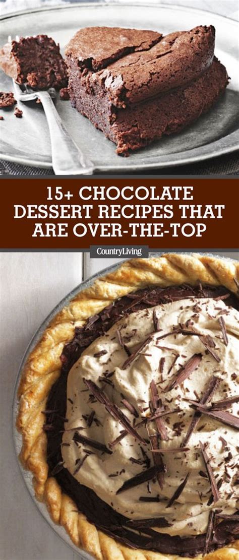 15-easy-chocolate-dessert-recipes-best-dessert-ideas image