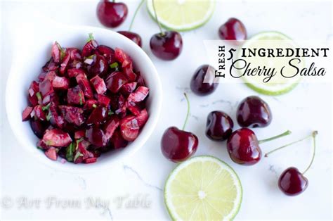 cherry-salsa-5-fresh-ingredients-art-from-my-table image