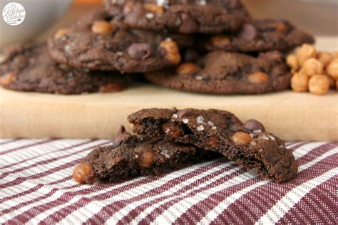 salted-caramel-mocha-cookies-a-kitchen-addiction image