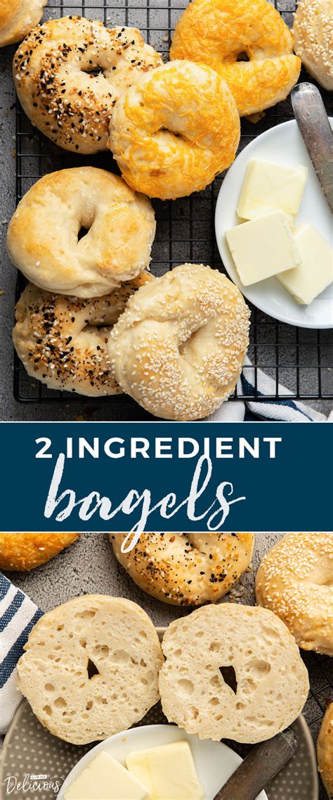 easy-2-ingredient-bagels-gimme-delicious image