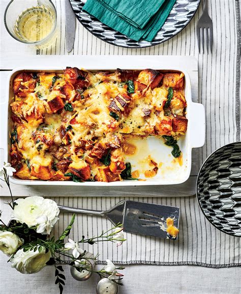 caramelized-onion-spinach-and-pork-strata image