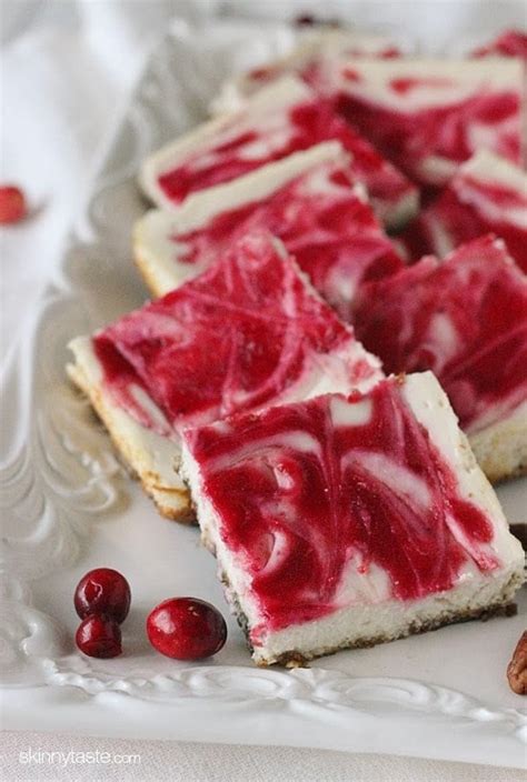 cranberry-swirl-cheesecake-squares image