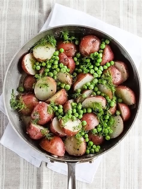 dilled-red-potatoes-and-peas-foodiecrushcom image