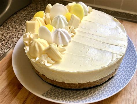 lemon-white-chocolate-cheesecake-no-bake image