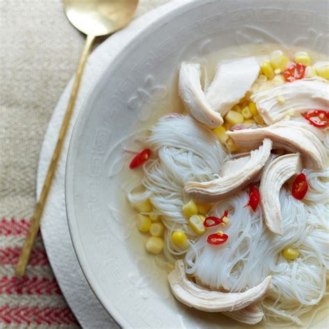 chicken-vermicelli-soup-recipe-kuniko-yagi-food image