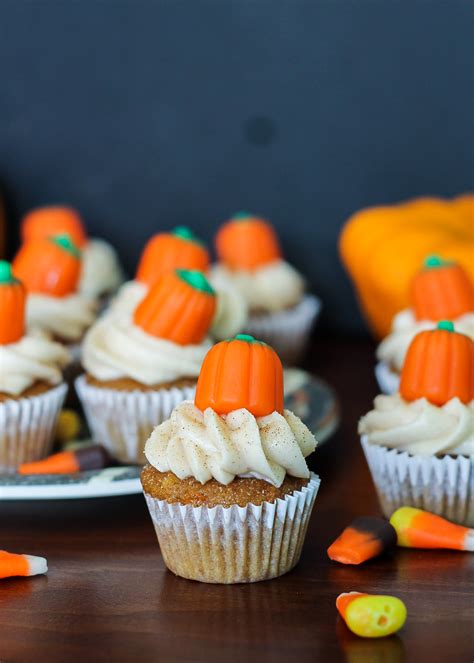 pumpkin-carrot-cupcakes-with-cinnamon-cream-cheese image
