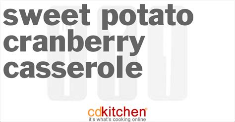 sweet-potato-cranberry-casserole image