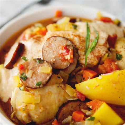 chicken-bouillabaisse-with-rouille-recipe-food-wine image